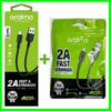 Oraimo Fast Charging & High Speed Data Transfer USB Cable Type C + Normal USB Cable - Image 2