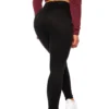 Fashion Ragged Body Shaping High Waist Ladies Jeans – Black - Image 3